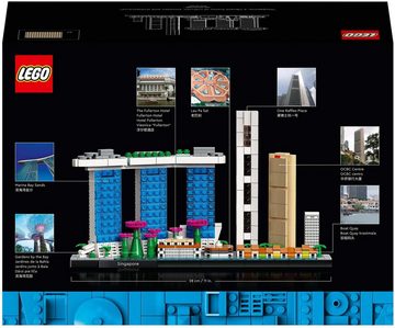 LEGO® Konstruktionsspielsteine Singapur (21057), LEGO® Architecture, (827 St)