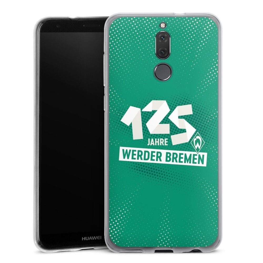 DeinDesign Handyhülle 125 Jahre Werder Bremen Offizielles Lizenzprodukt, Huawei Mate 10 lite Silikon Hülle Bumper Case Handy Schutzhülle