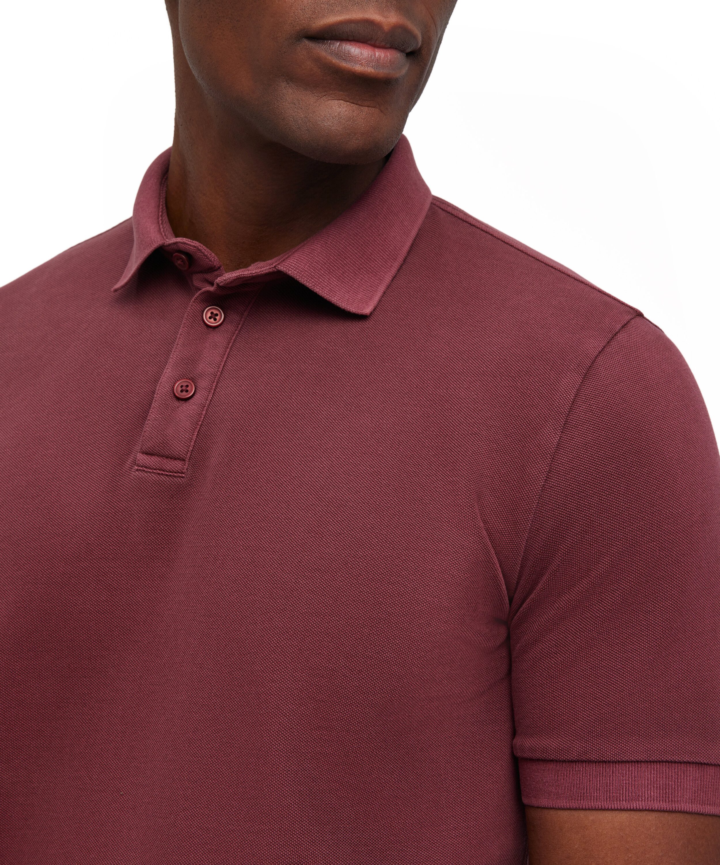 FALKE Poloshirt Polo Shirt (1-tlg., 1) aus hochwertiger Baumwolle in Garment Dye-Technik