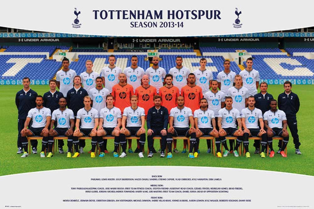 Poster Fußball - Poster - Tottenham Hotspur - Team Photo 13/14