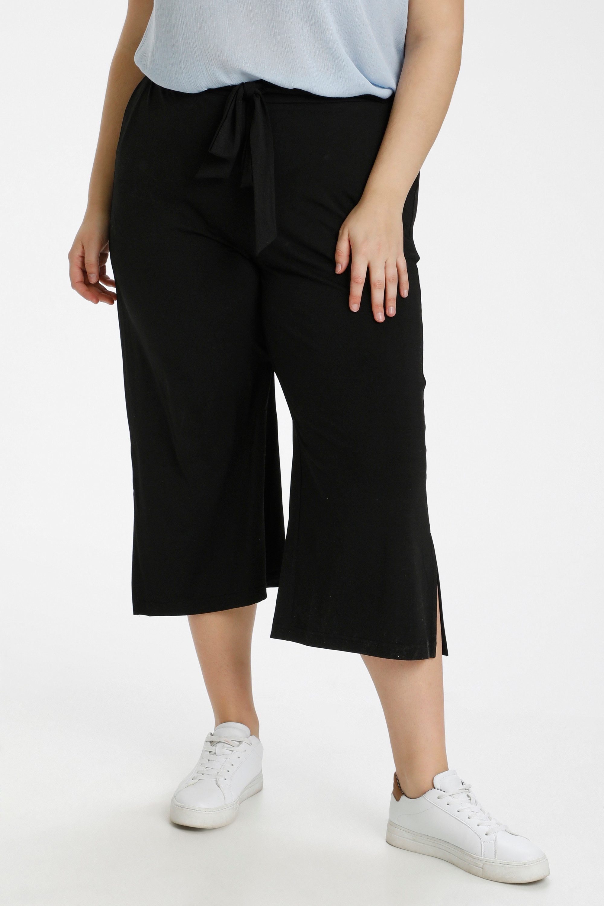KAFFE Curve Stoffhose Casual Hose KCmello Große Größen