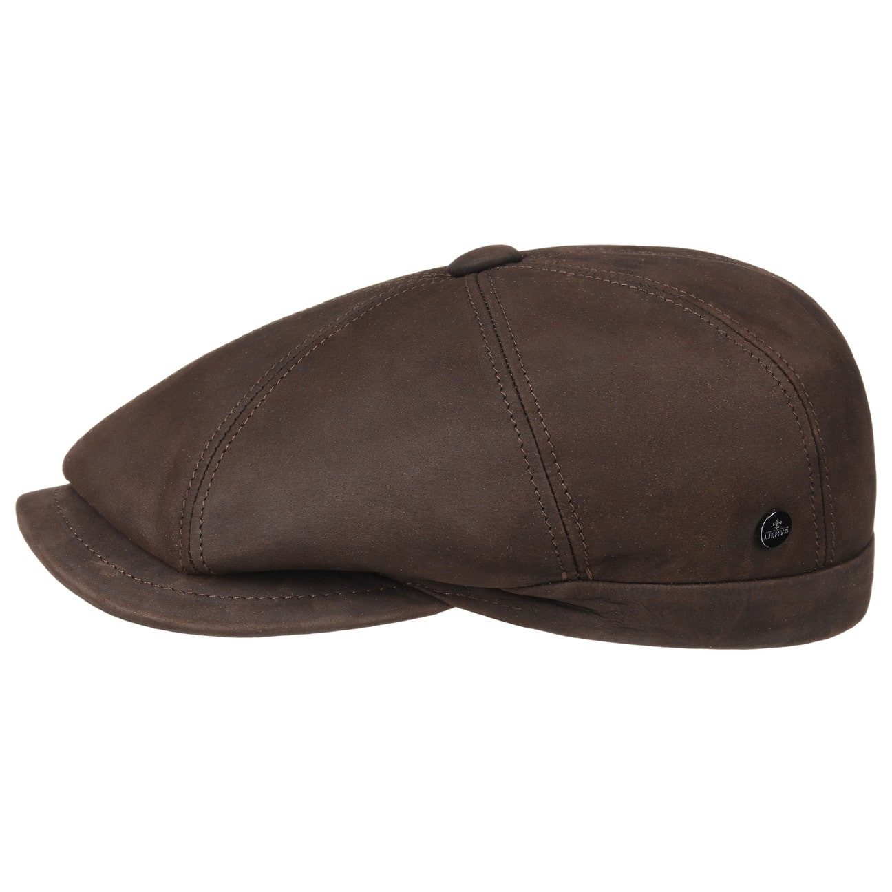 Lierys Flat Cap (1-St) Flatcap mit Schirm, Made in Italy