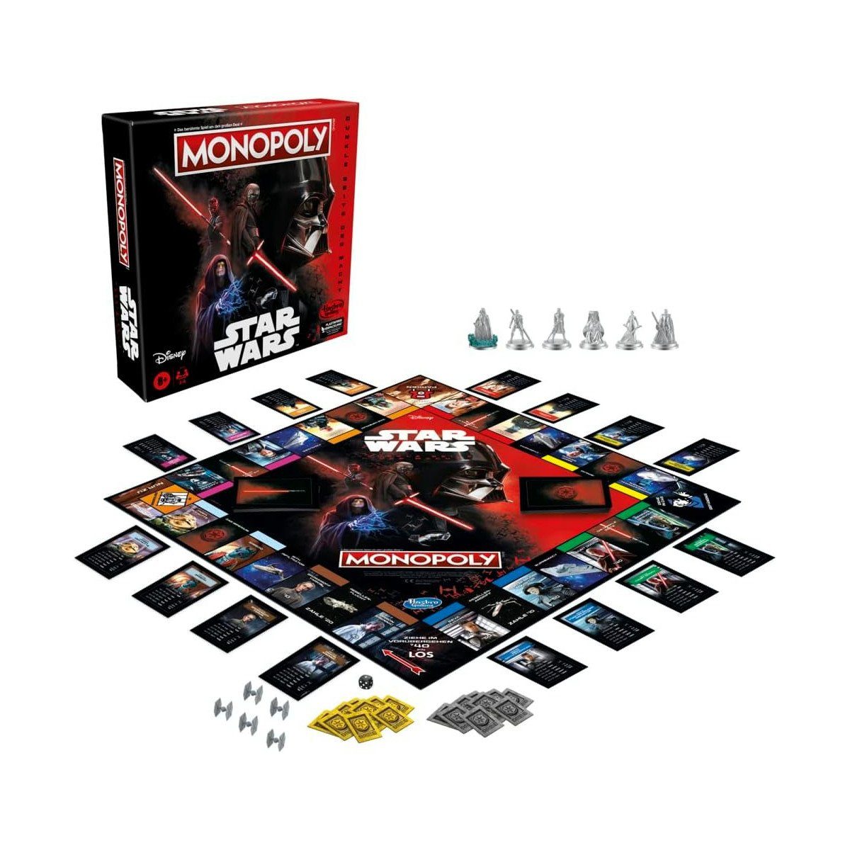 Dunkle Brettspiel Macht Hasbro Monopoly Seite Star Wars: Spiel, der