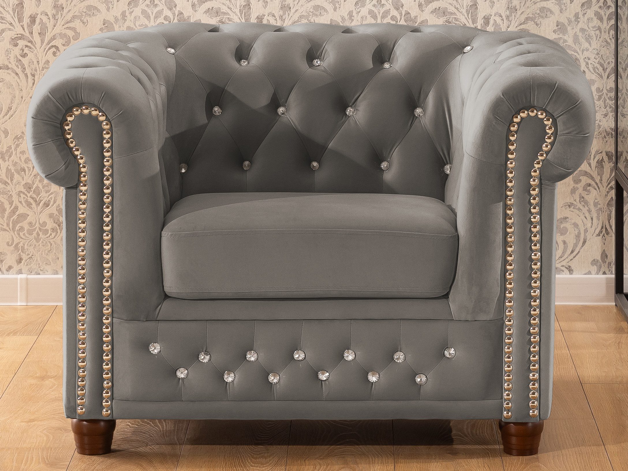 S-Style Möbel Chesterfield-Sessel Cleo Blink aus günstig online kaufen