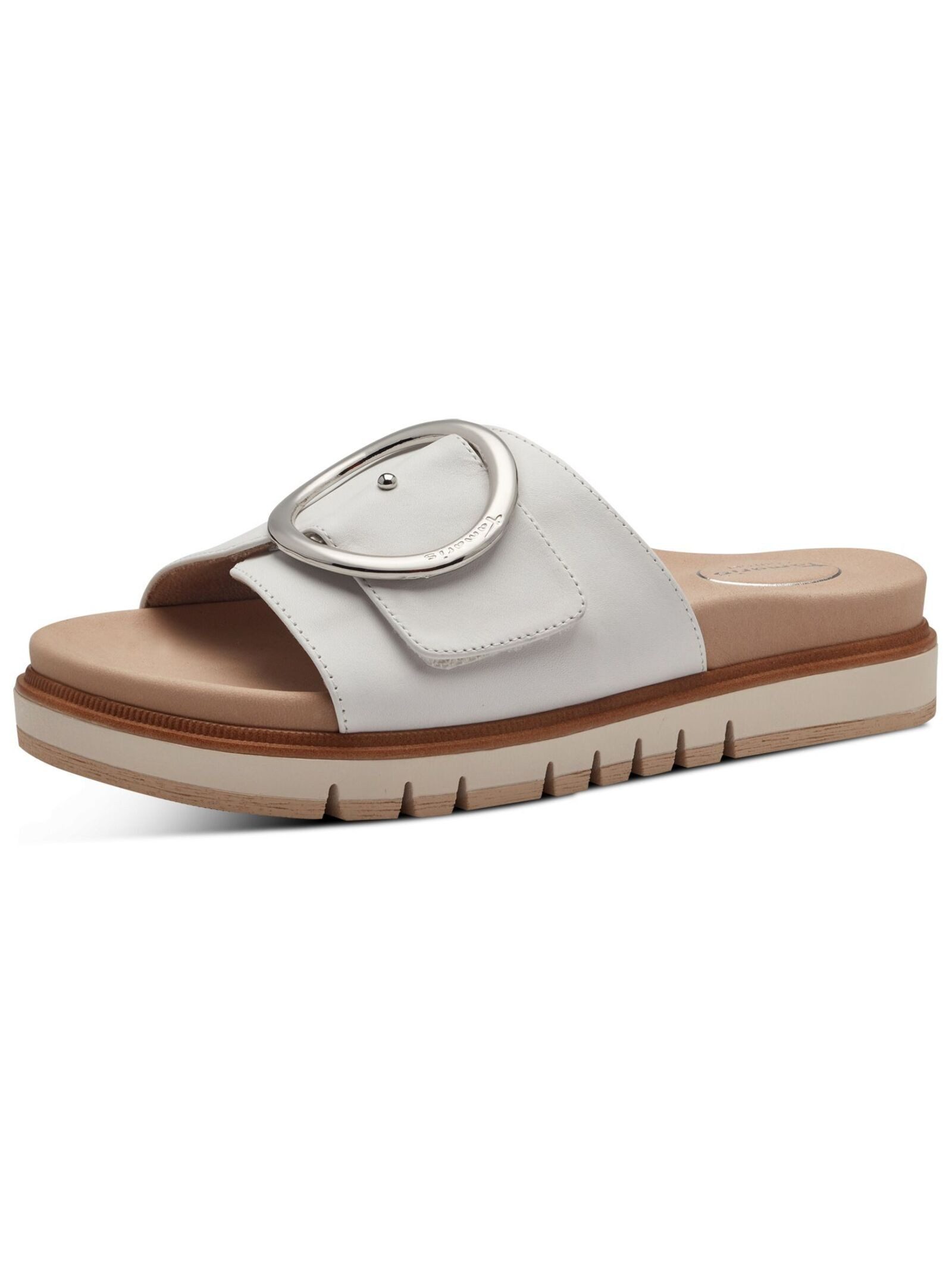 Tamaris Pantoletten Nappaleder Pantolette