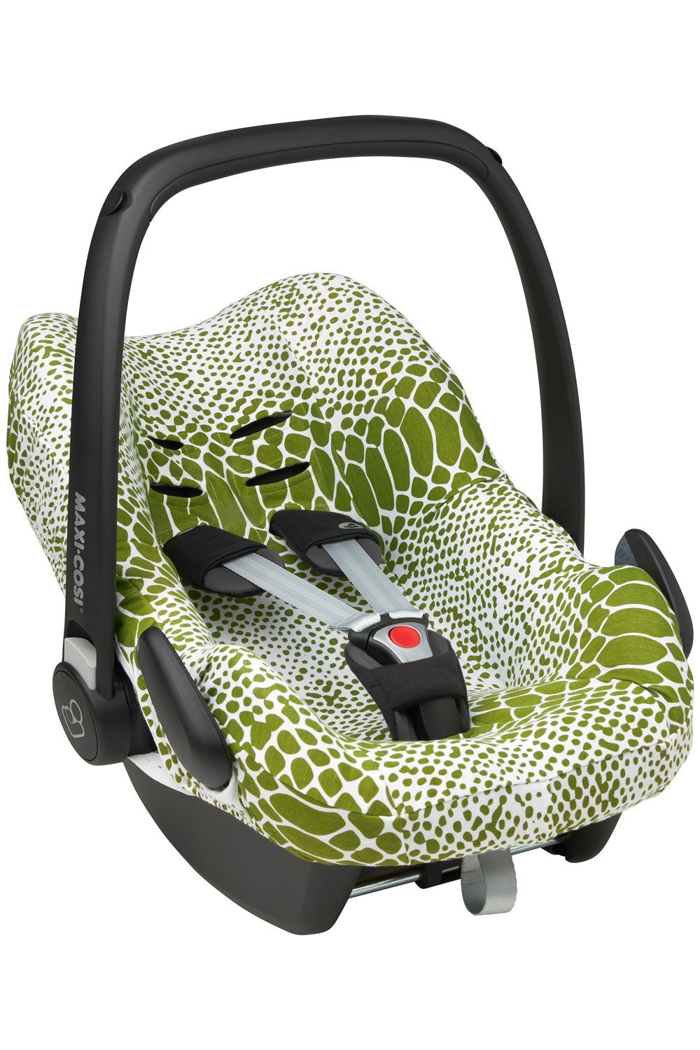 Meyco Baby Autositzbezug Snake Avocado, 1-tlg., Gruppe 0+ | Autositzbezüge