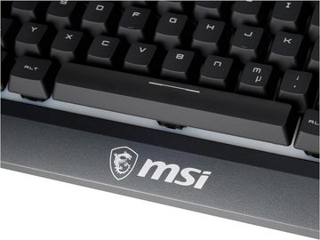 MSI Vigor GK30 Combo DE Gaming Tastatur- und Maus-Set, Mechanisches Tippgefühl für ultimativen Spielspaß