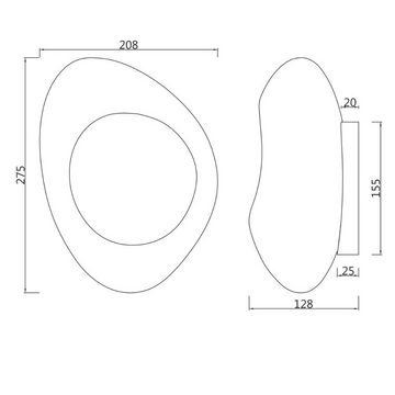 click-licht Wandleuchte Wandleuchte Mabell in Kupfer E14, keine Angabe, Leuchtmittel enthalten: Nein, warmweiss, Wandleuchte, Wandlampe, Wandlicht