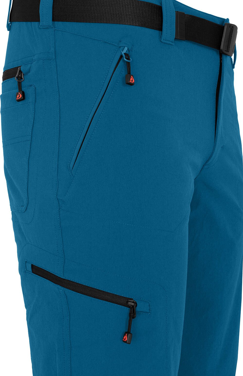 Bergson Outdoorhose REDWOOD BERMUDA Herren Wandershorts, vielseitig, pflegeleicht, Normalgrößen, Saphir b
