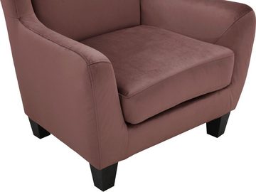 loft24 Sessel Spicy, Sitzhöhe 44 cm, Polstersessel, Fernsehsessel