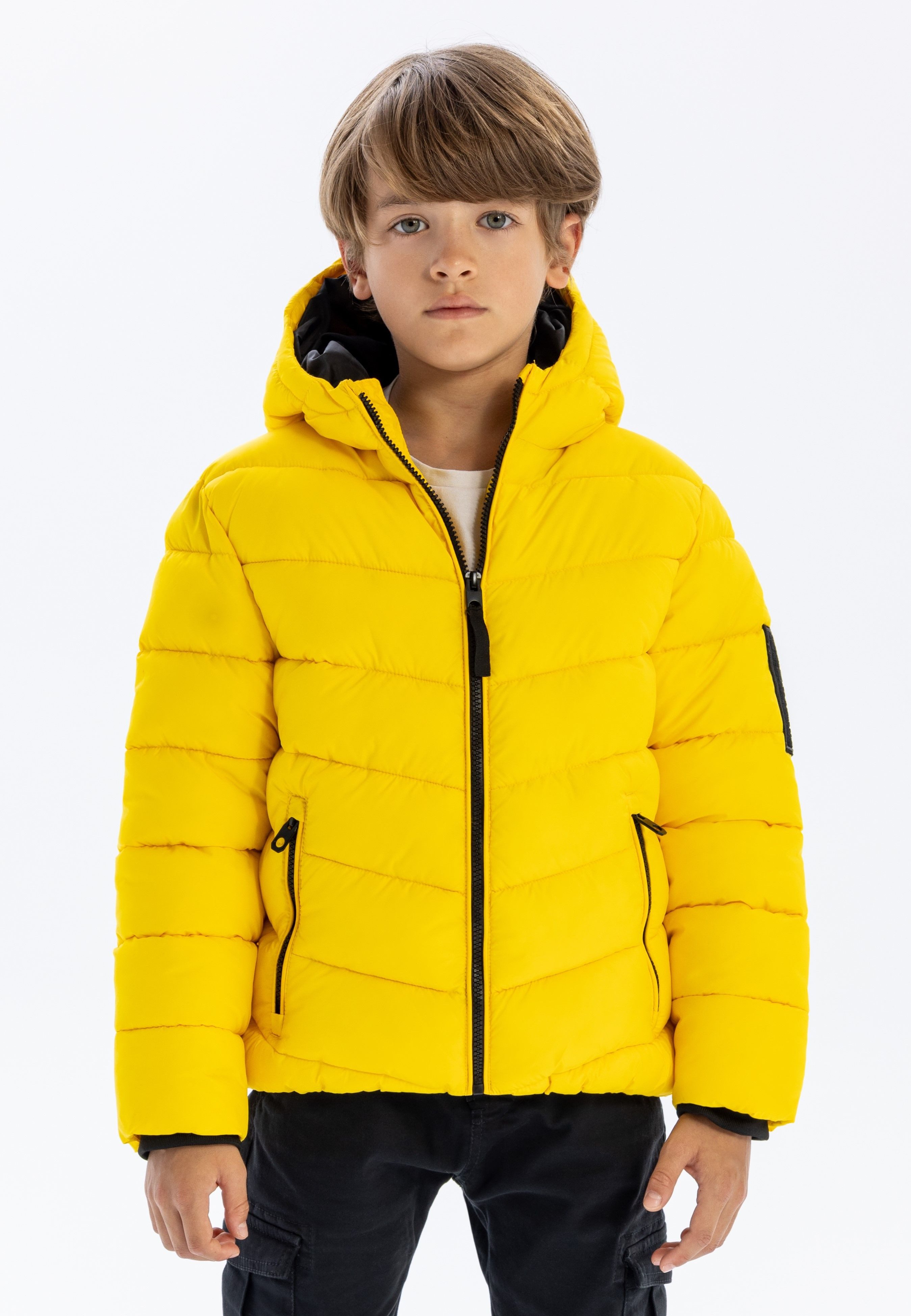 MINOTI Winterjacke Gefütterte Jacke mit reflektierendem günstig online kaufen