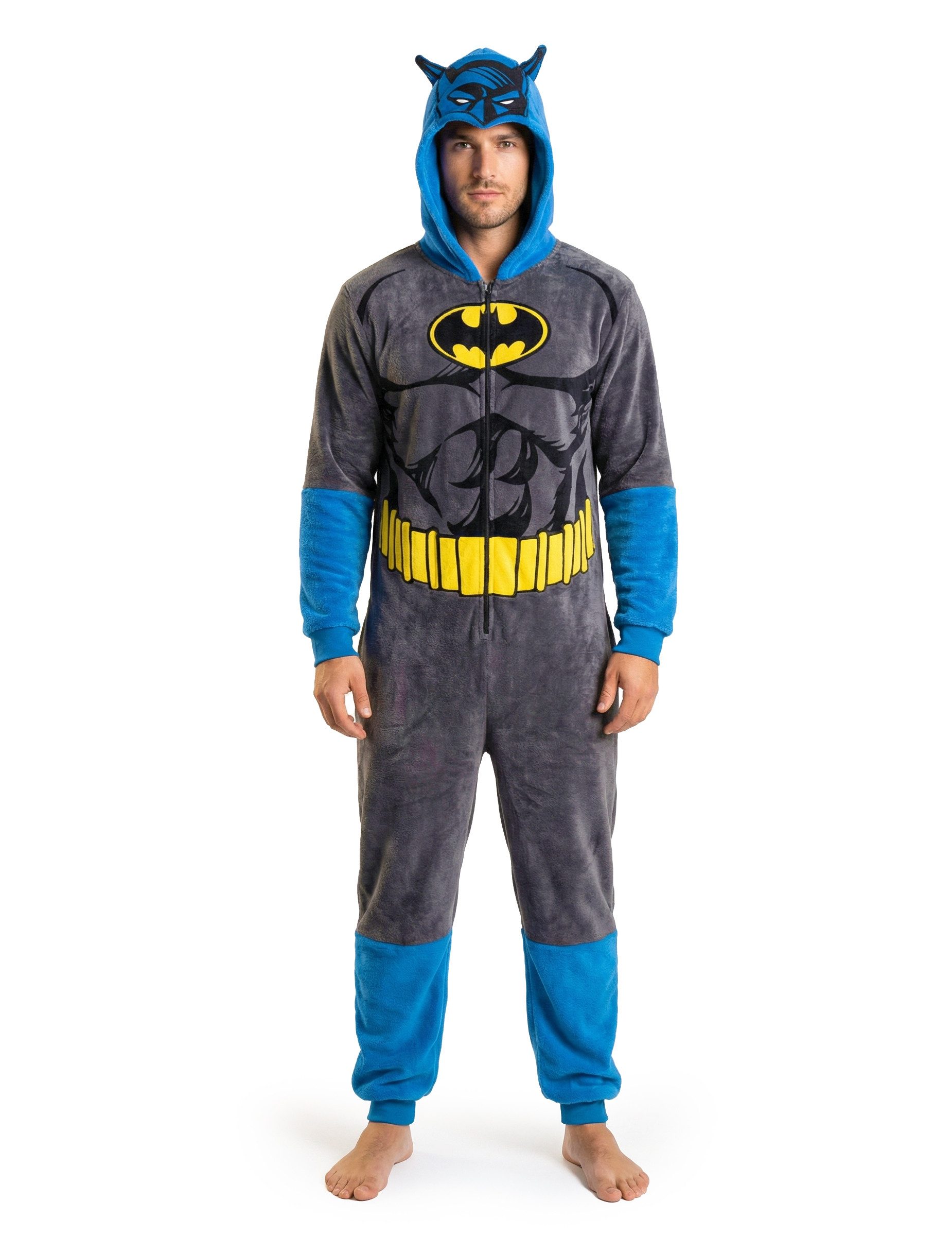 Kostüm Batman klassischer Overall für Erwachsene