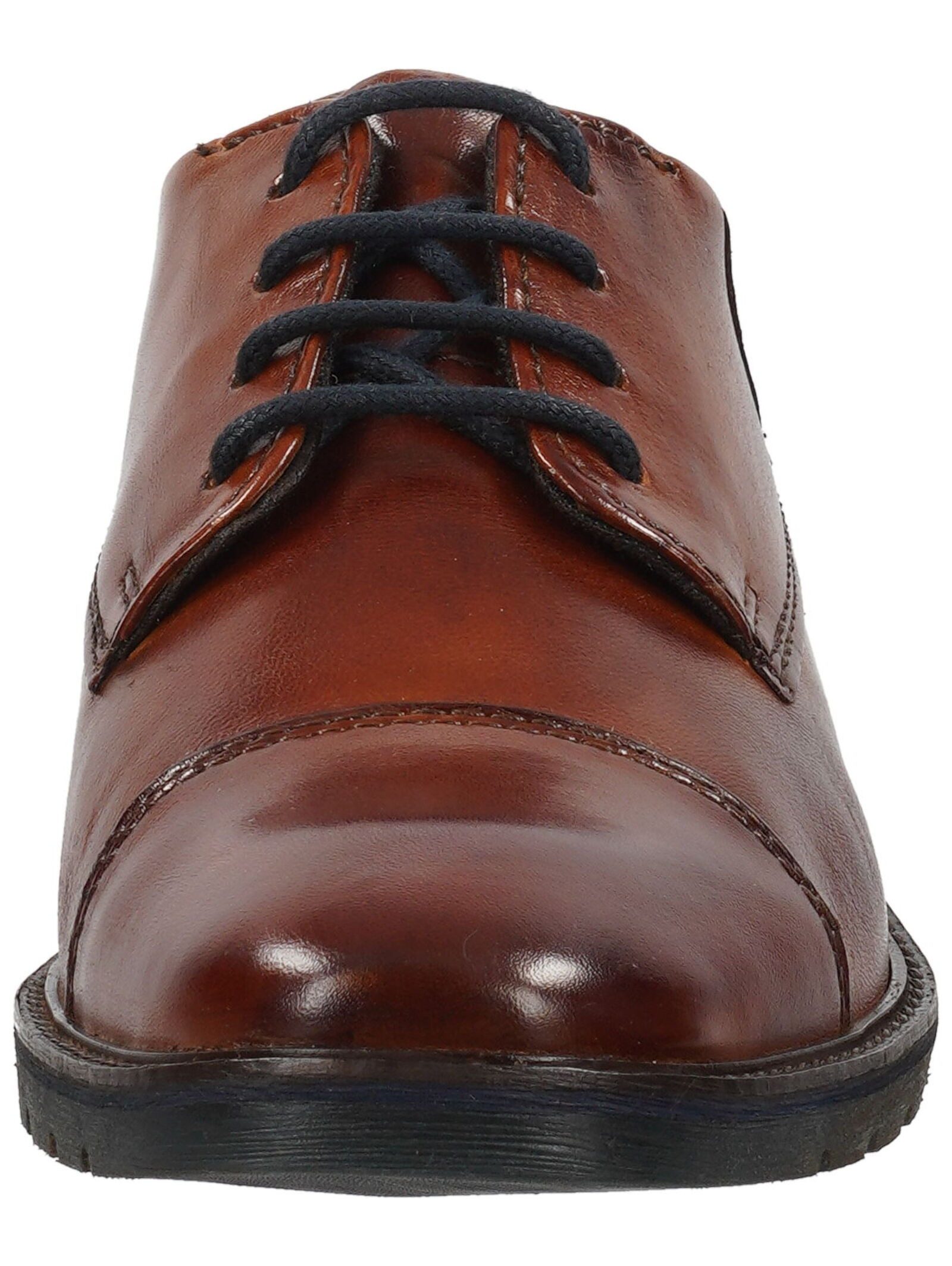 bugatti Businessschuhe Glattleder Schnürschuh