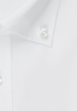 seidensticker Businesshemd Shaped Shaped Kurzarm Button-Down-Kragen Uni