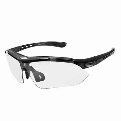 Wozinsky Sportbrille Polarisierte Radsport-Sonnenbrille mit Linsenset, Korrekturkappe, (1-St)