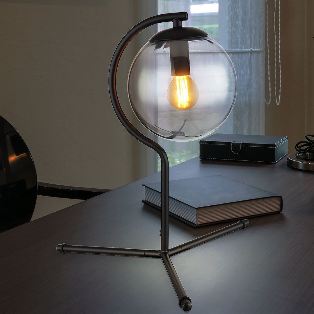 Tischleuchte, Designleuchte etc-shop LED Tischleuchte Beistelllampe Schlafzimmerlampe