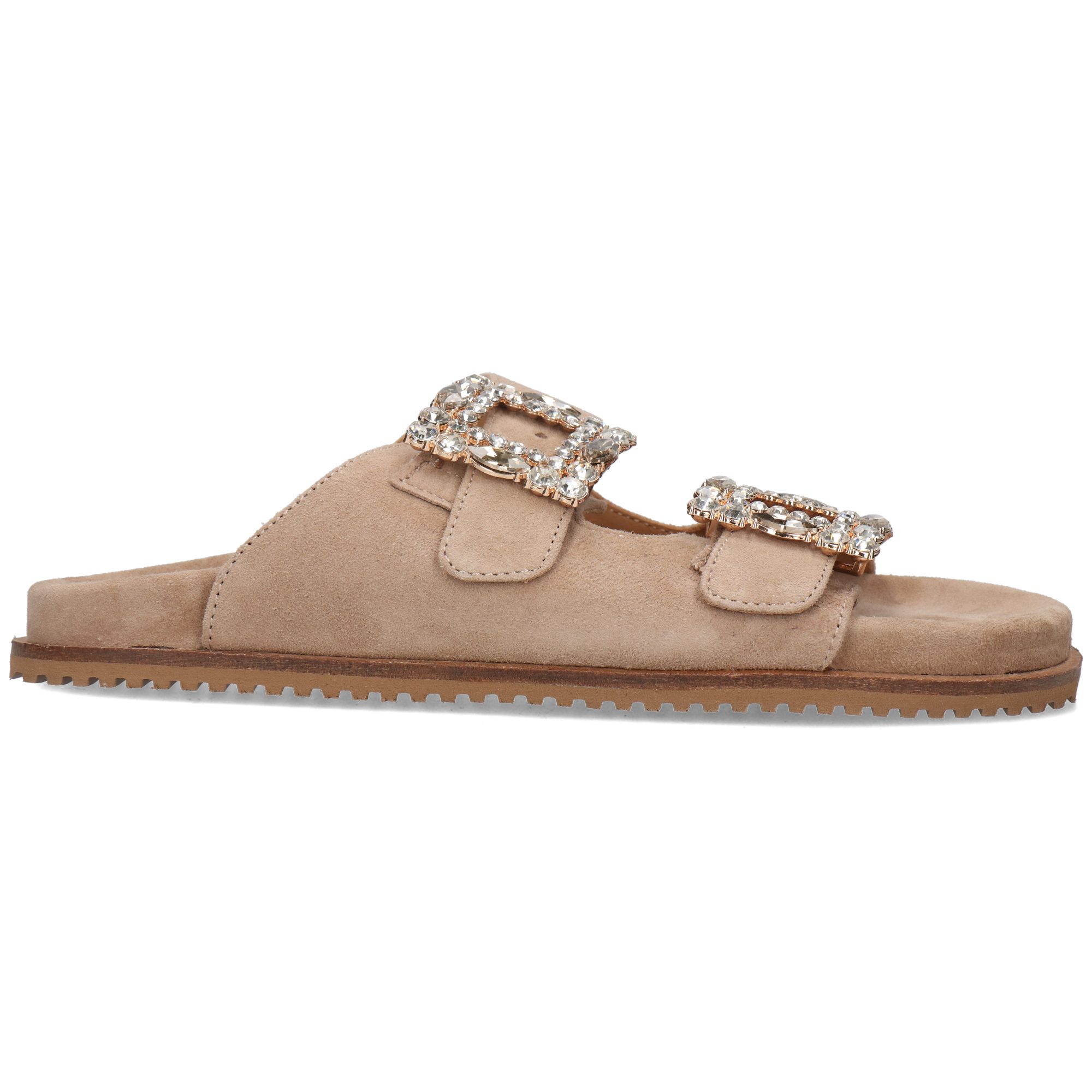 Melvin & Hamilton Eve 1 Leder-Pantoletten für Damen Pantolette Flache Absätze, Echtes Leder