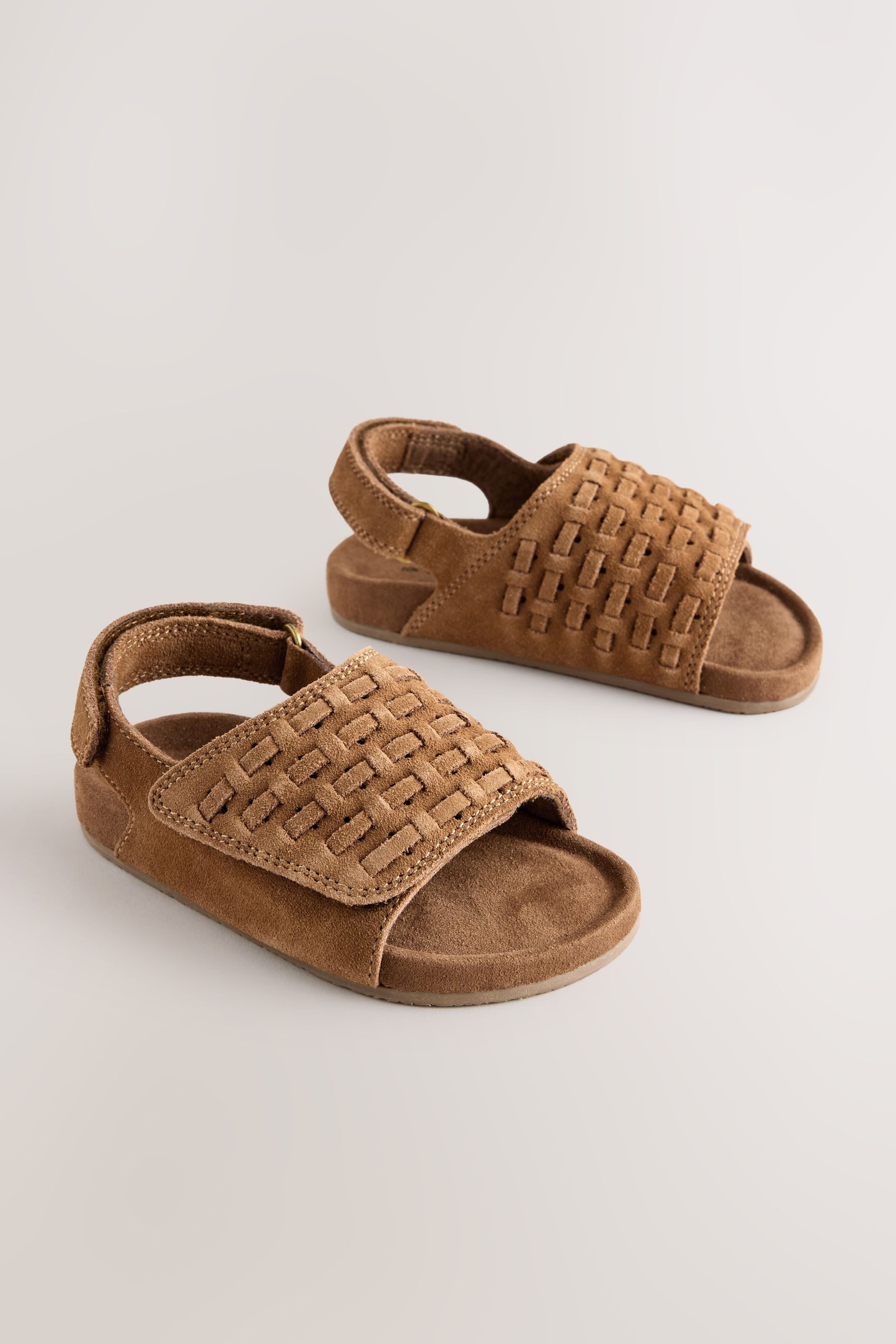 Next Slider-Sandalen mit Klettverschluss Badepantolette (1-tlg)