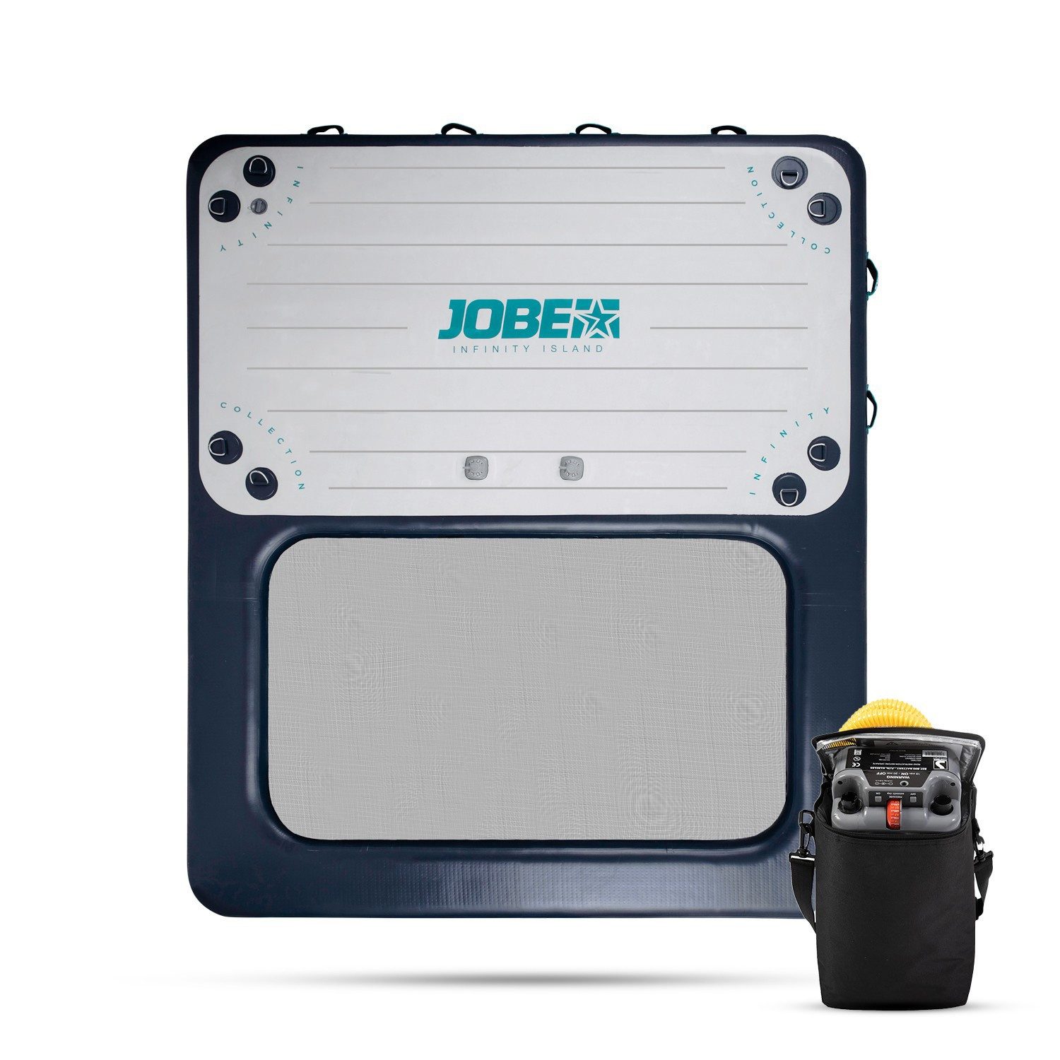 Jobe SUP-Board Jobe Infinity Island Small Pool Insel aufblasbar Plattform mit Pumpe