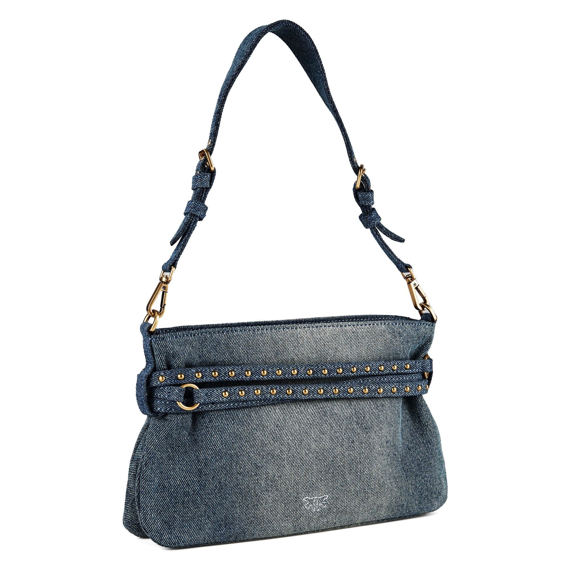 PINKO Schultertasche Belt Bag Mini, Baumwolle