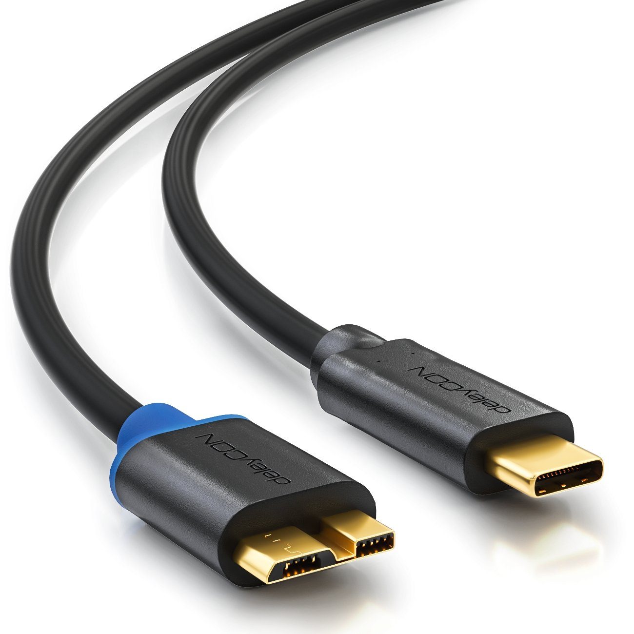 Aiino Micro USB Zu USB Ladekabel – 1,5 M, Flach, Rot, Für Laden & Datenübertragung