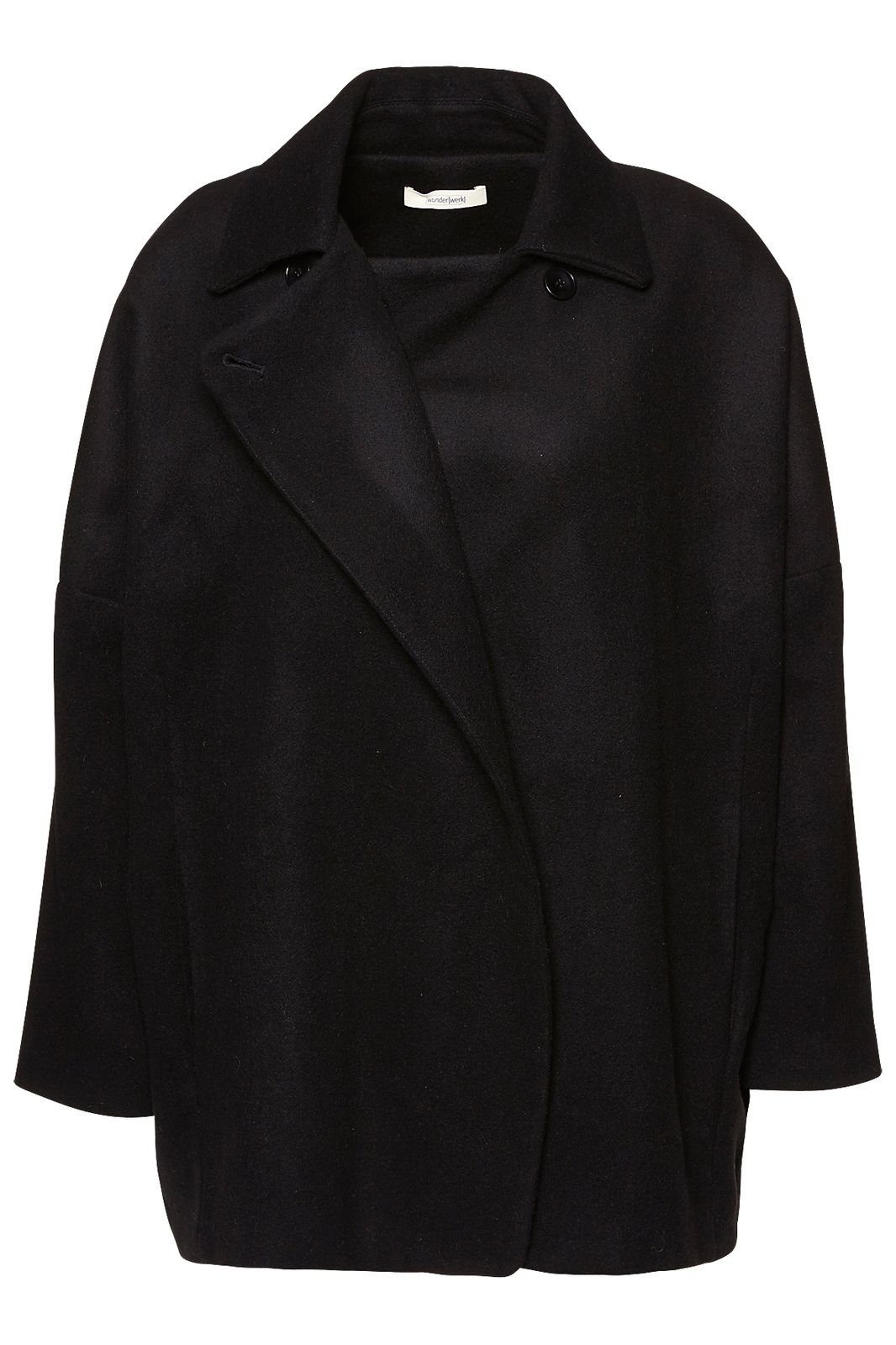 Kurzjacke merino coat cropped Oversize wunderwerk