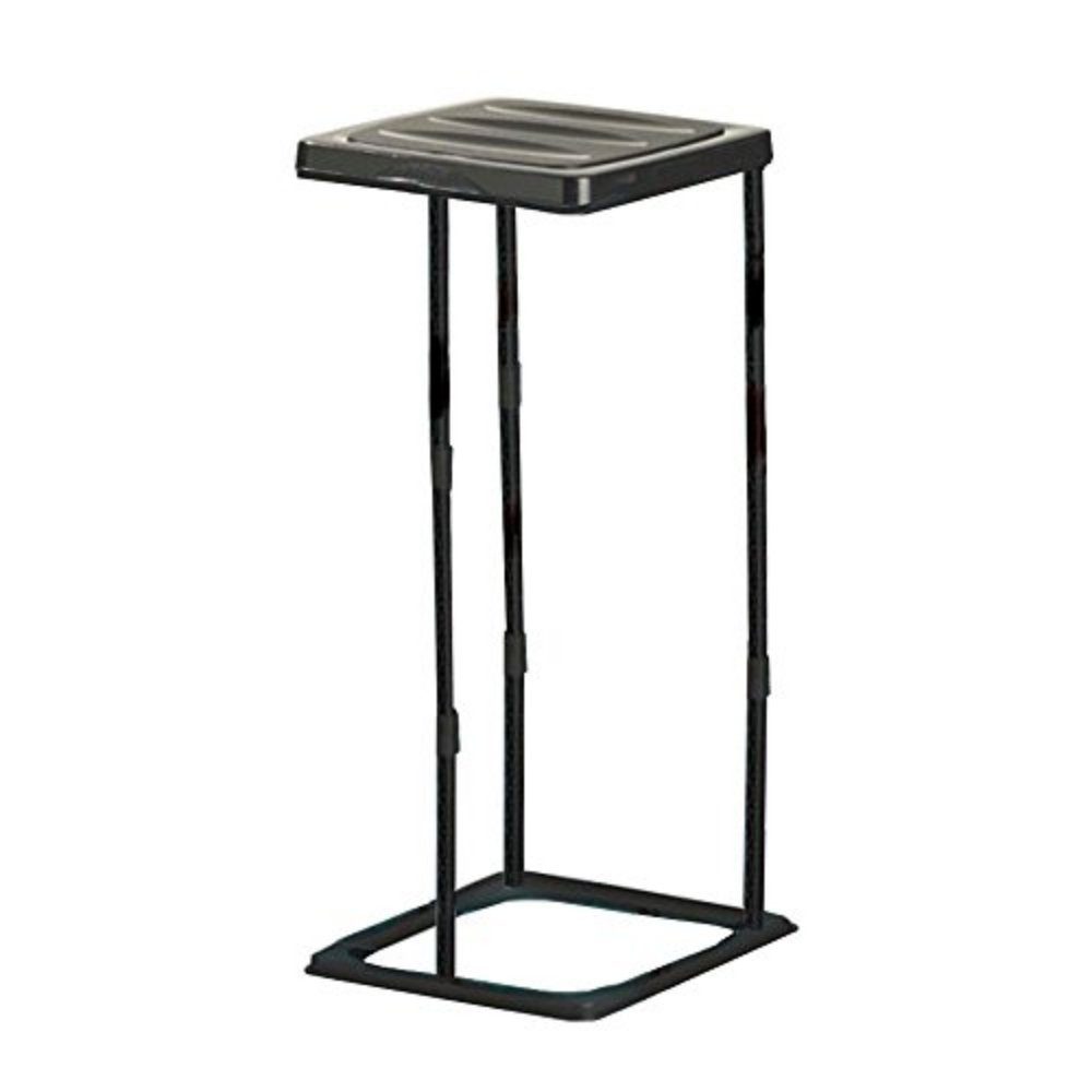 ALPFA Müllsackständer mit Deckel, Abfallbehälter für Müllsäcke bis 60 Liter und gelbe Säcke