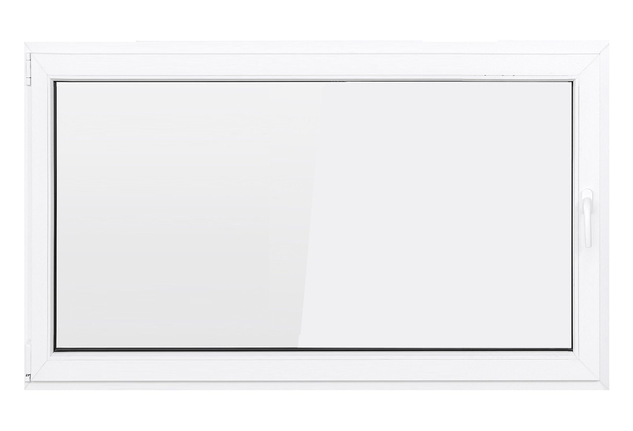 SN DECO GROUP Kellerfenster 1 Flügel, 2-fach Verglasung, weiß, 70 mm Profil, (Set), RC2 Sicherheitsbeschlag, Hochwertiges 5-Kammer-Profil