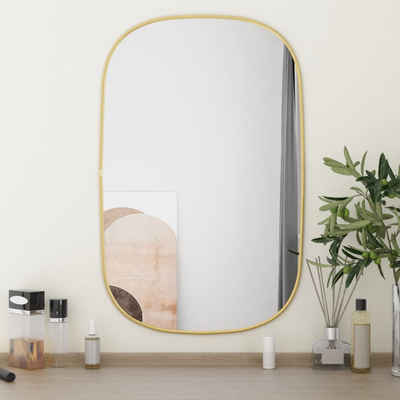 furnicato Wandspiegel Golden 70x45 cm
