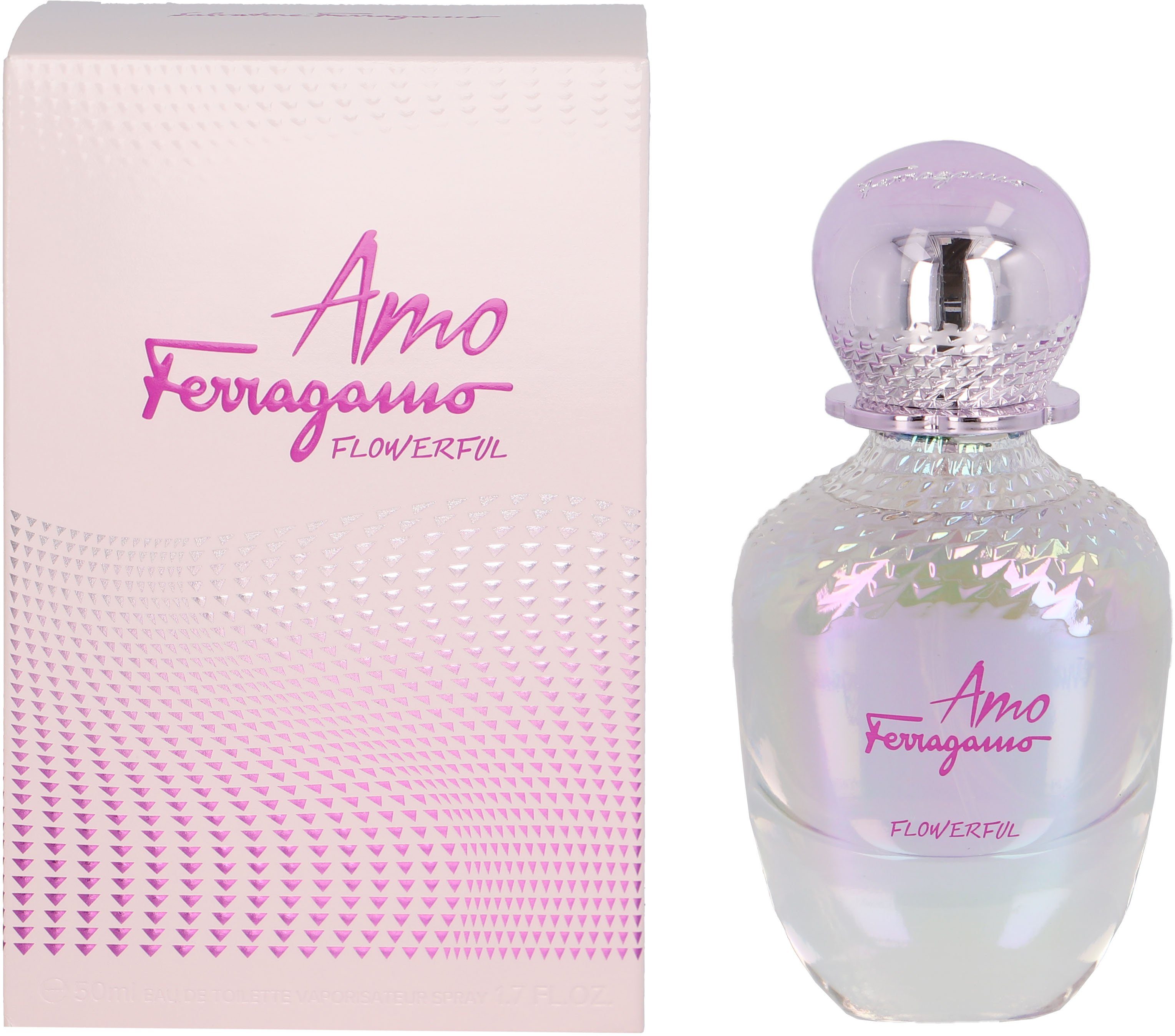 Salvatore Ferragamo Eau de Parfum Amo Ferragamo Flowerful, mit einer fruchtig-süßen Kopfnote