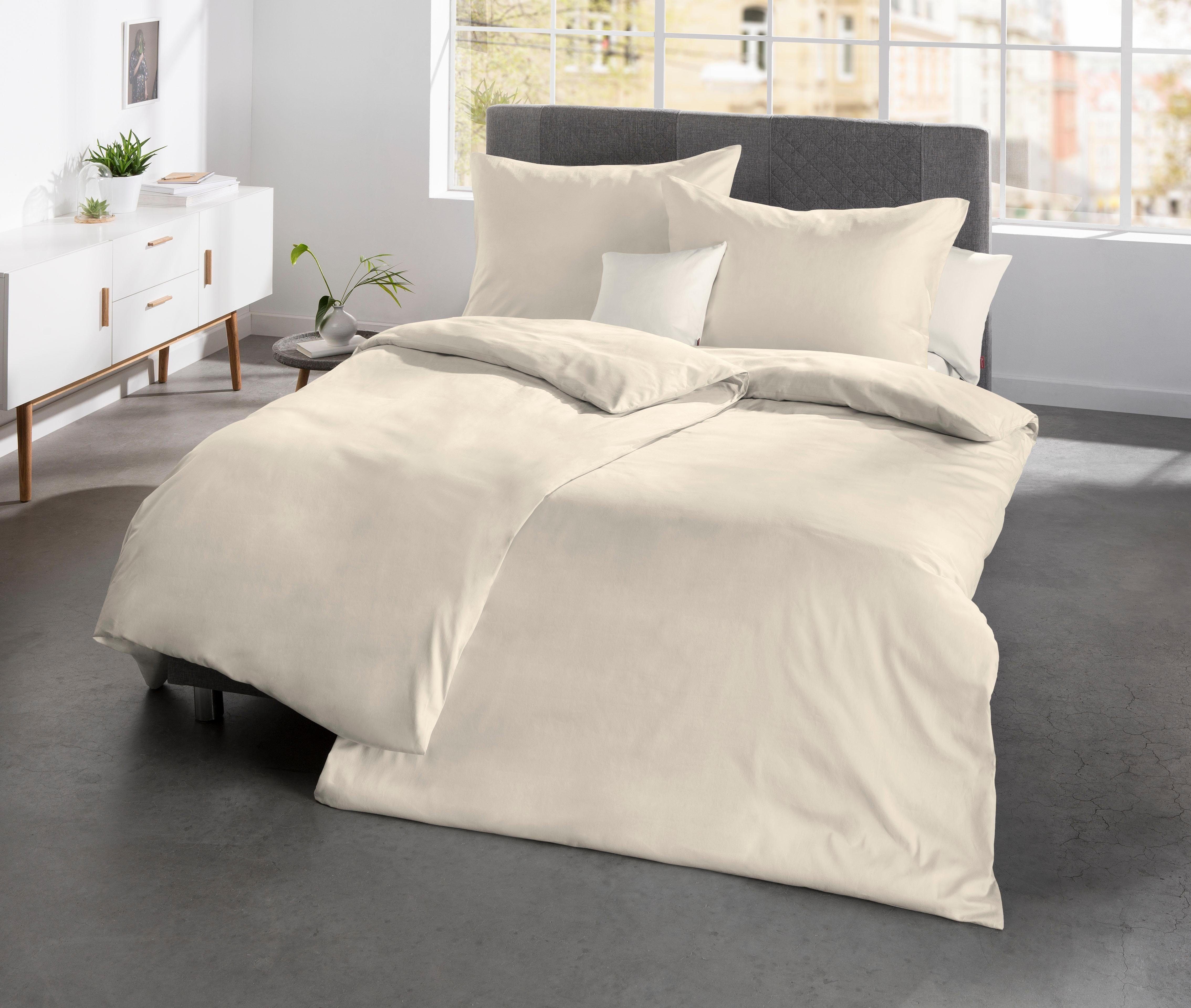 fleuresse Bettwäsche Provence in Gr. 135x200, 155x220 oder 200x200 cm, Halbleinen, 2 teilig, Halbleinen, 50% Baumwolle, 50% Leinen, Gr. 135x200, 155x220, 200x20 – Bild 3 von 5
