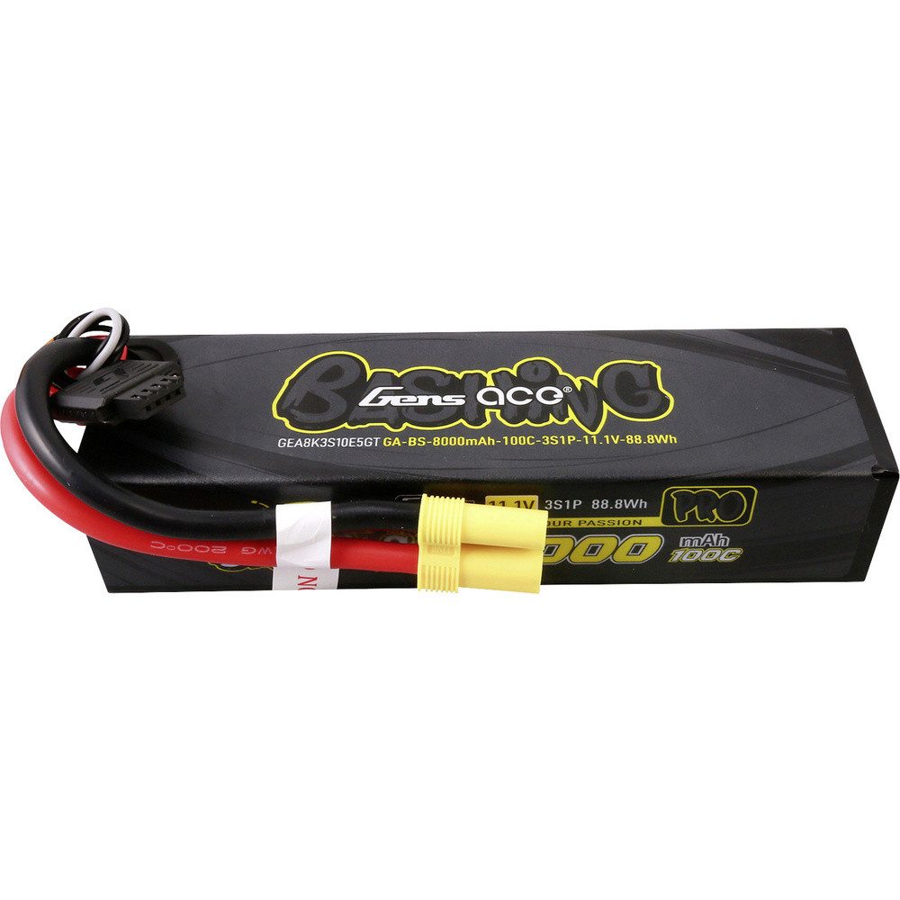 Gens ace Gens ace Modellbau-Senderakku (LiPo) 11.1 V 8000 mAh Hardcase EC5 Akku 8000 mAh (11.10 V)