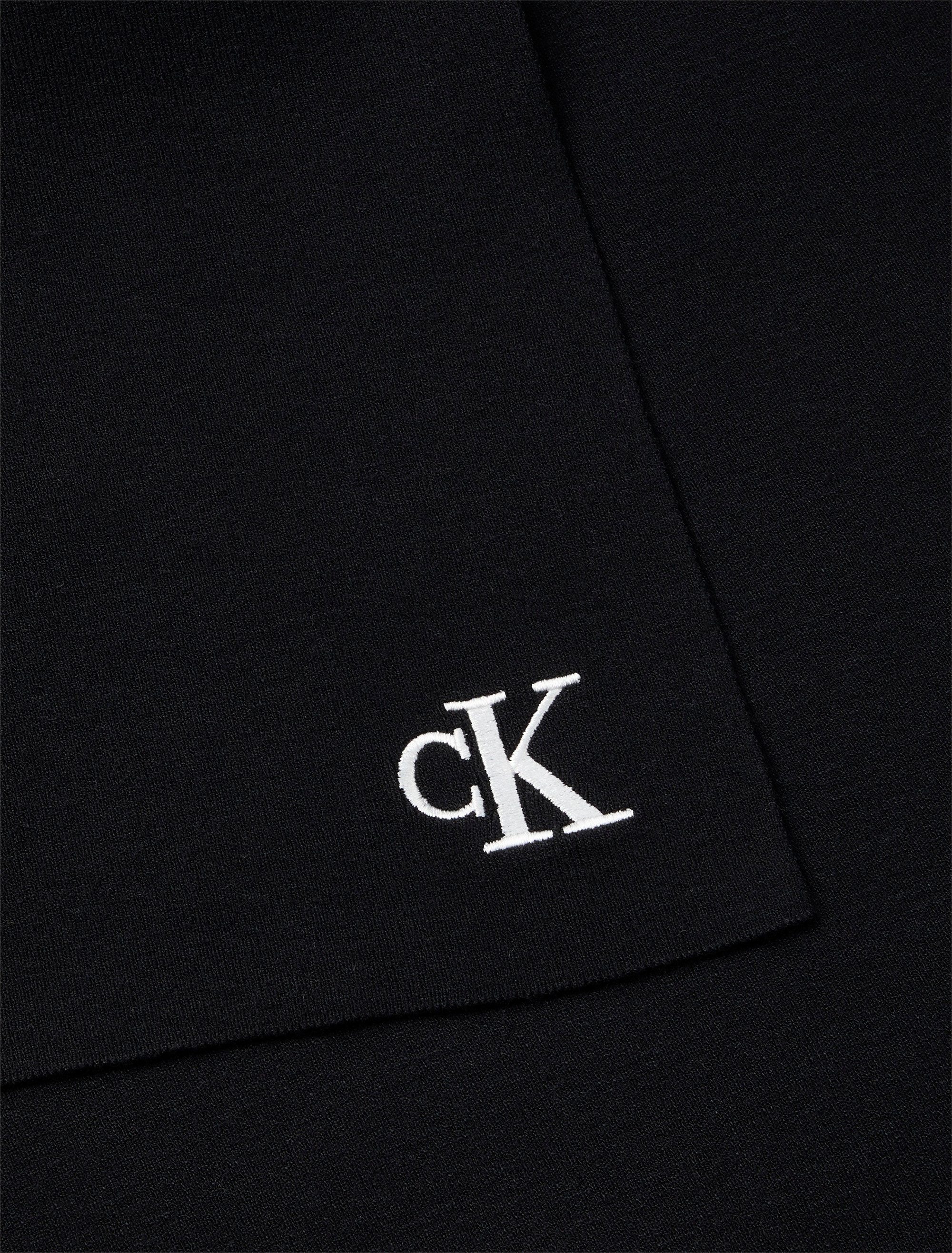 Calvin Klein Modetuch CK FINE RIB SCARF, mit klassischem unifarbenen Design günstig online kaufen