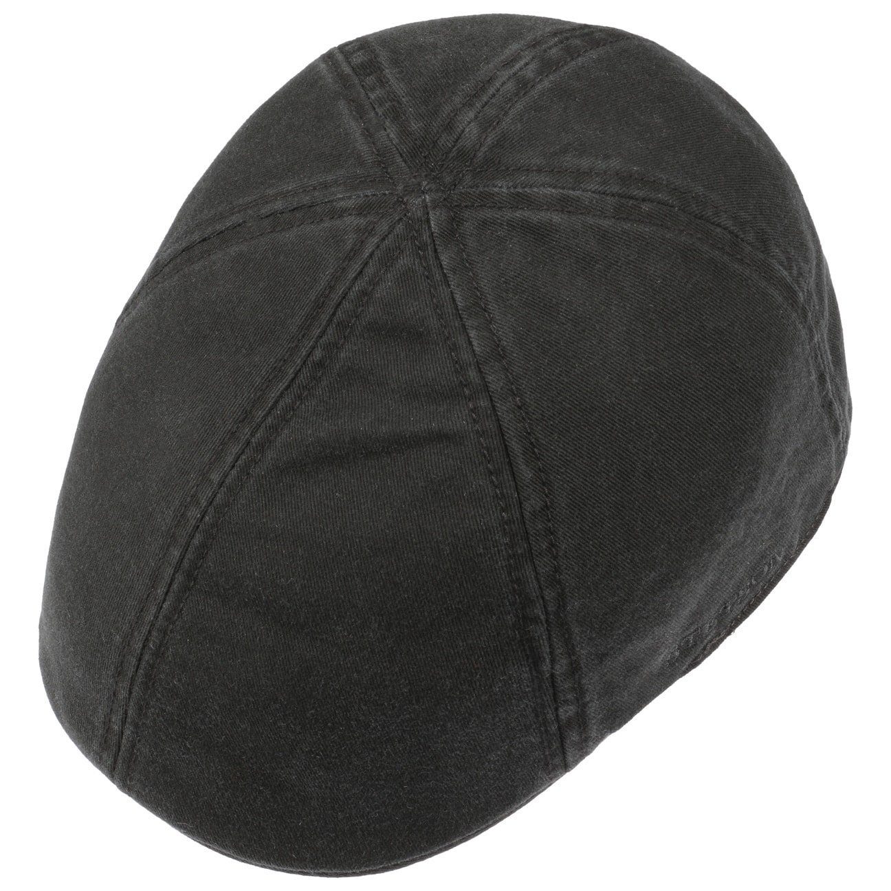 Flat (1-St) schwarz Schirmmütze Schirm Stetson Cap mit