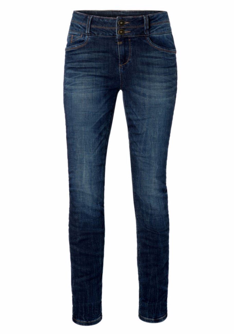 Damen Jeans TIMEZONE Slim-fit-Jeans Enya Jeasn Hose mit Stretch