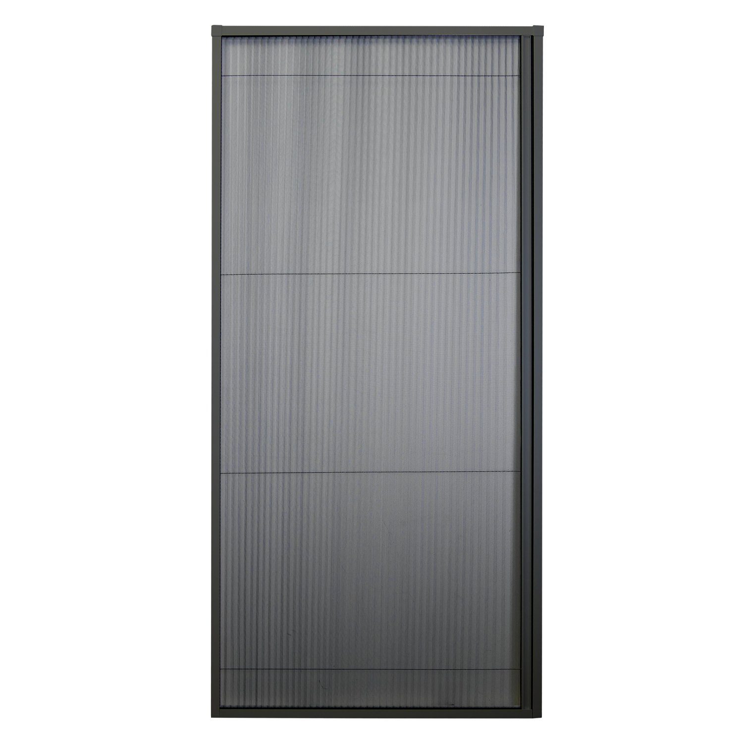 Nematek Insektenschutzplissee Alu Insektenschutz Uno-Plissee 100x215 cm - Fliegengitter Mückengitter
