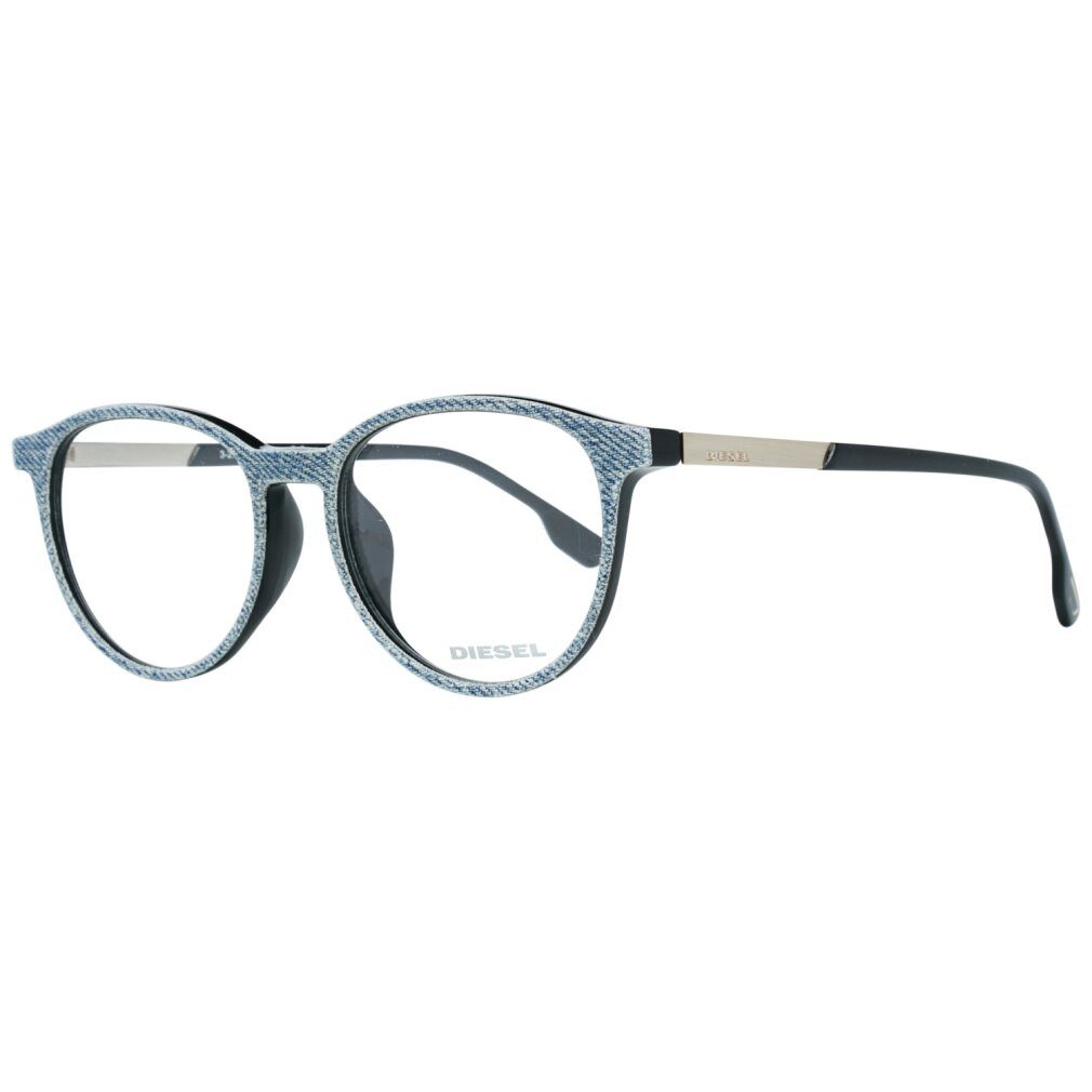 Diesel Brillengestell Brillengestelle DL5117-F 52002 Rund Brillengestelle 52, Grau