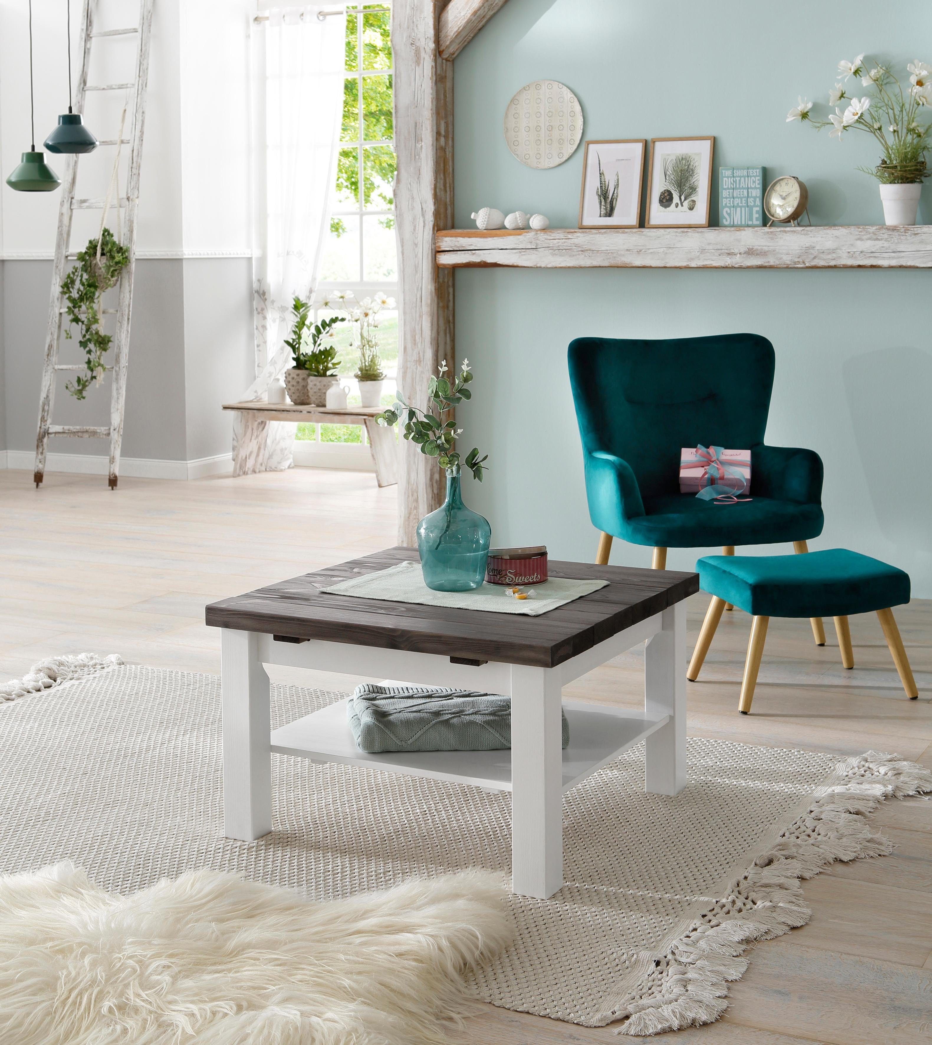 Home affaire Couchtisch Antique, aus massiver Kiefer, FSC® zertifiziert, Br günstig online kaufen