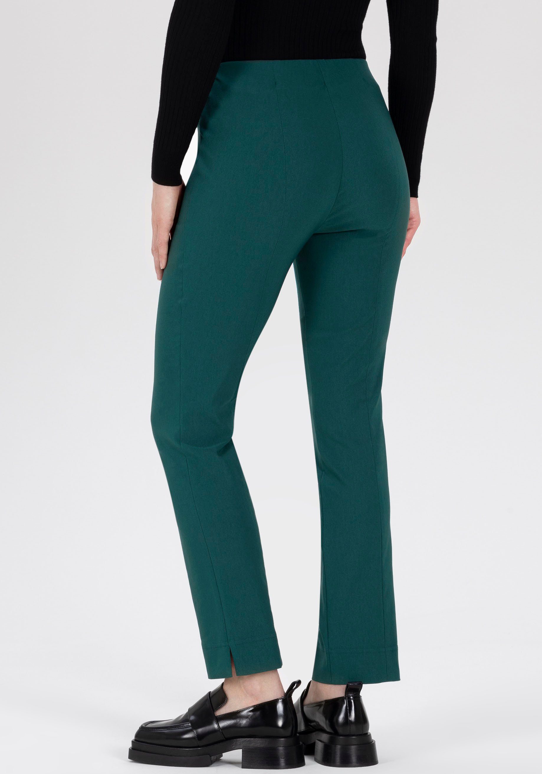 Knöchellänge Ina Stehmann Stretch-Hose green in