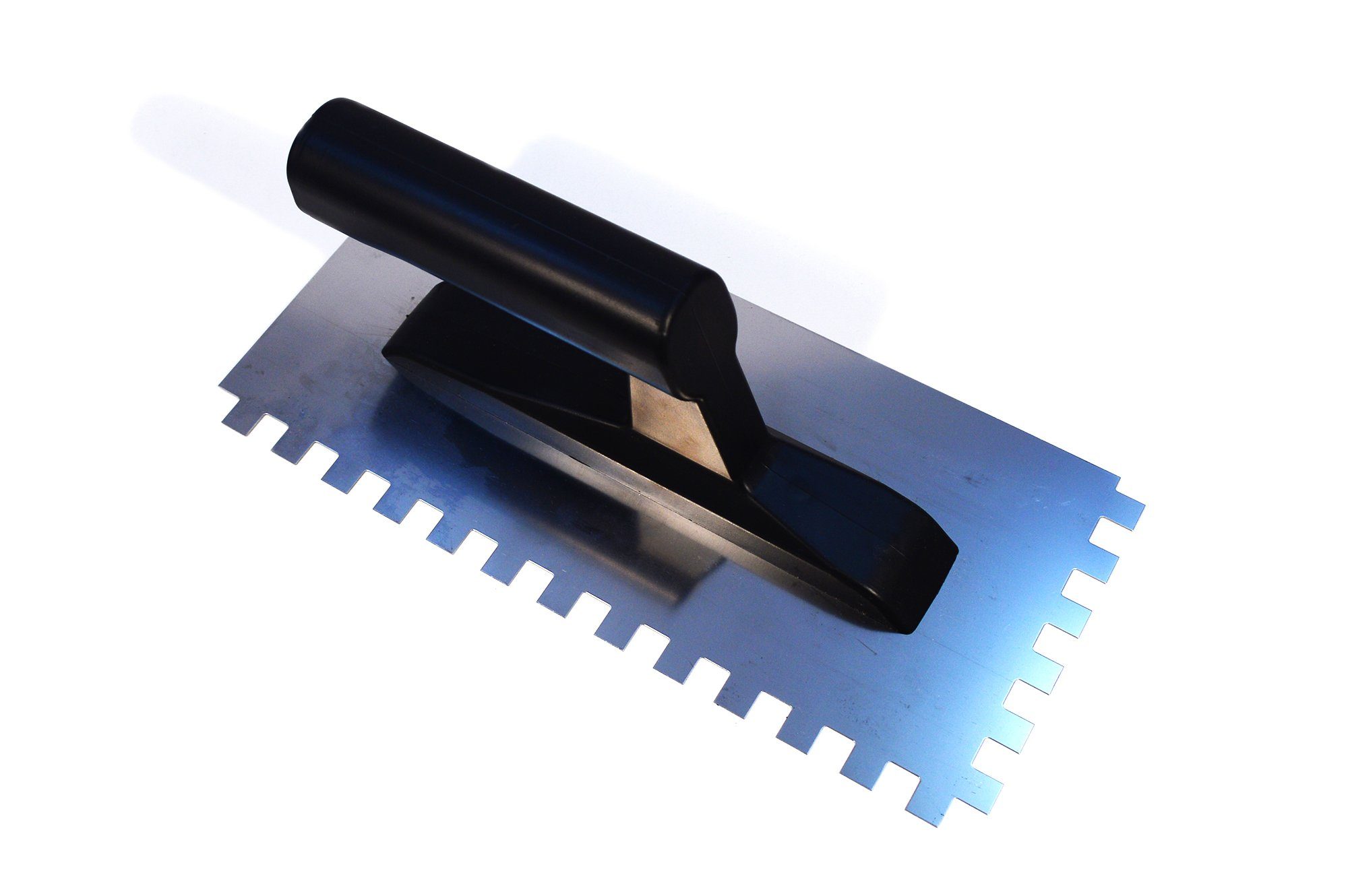 Premium tools Zahnkelle Edelstahl Zahnkelle Zahnspachtel Kelle Glättekelle Zahnung Traufel (1-St)