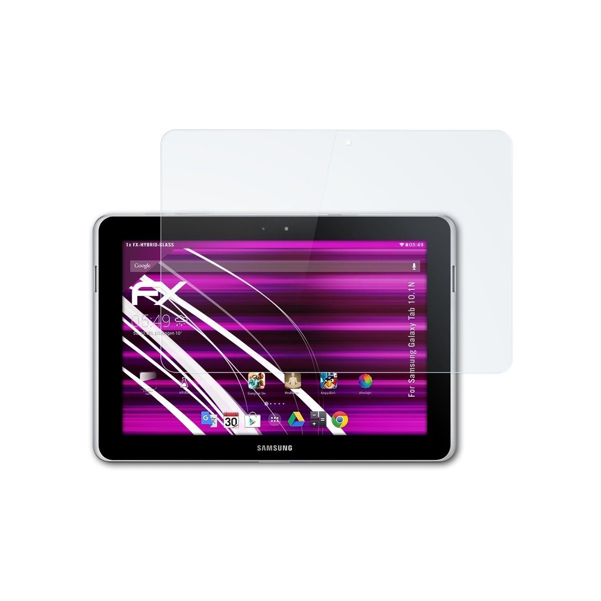 Schutzfolie Panzerglasfolie für Samsung Galaxy Tab 10.1N