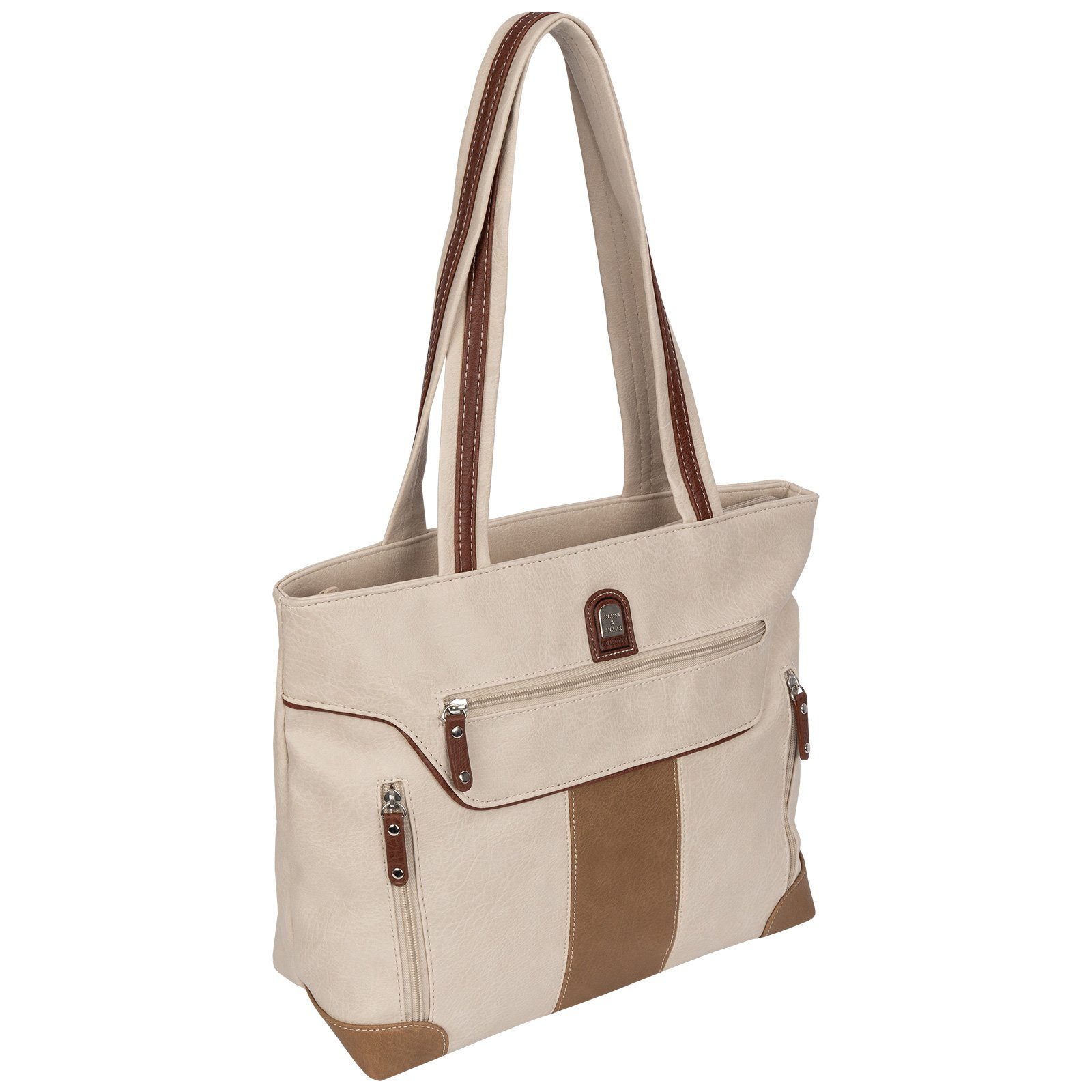 Umhängetasche Damen Tasche Schultertasche Umhängetasche Leder Optik Handtasche