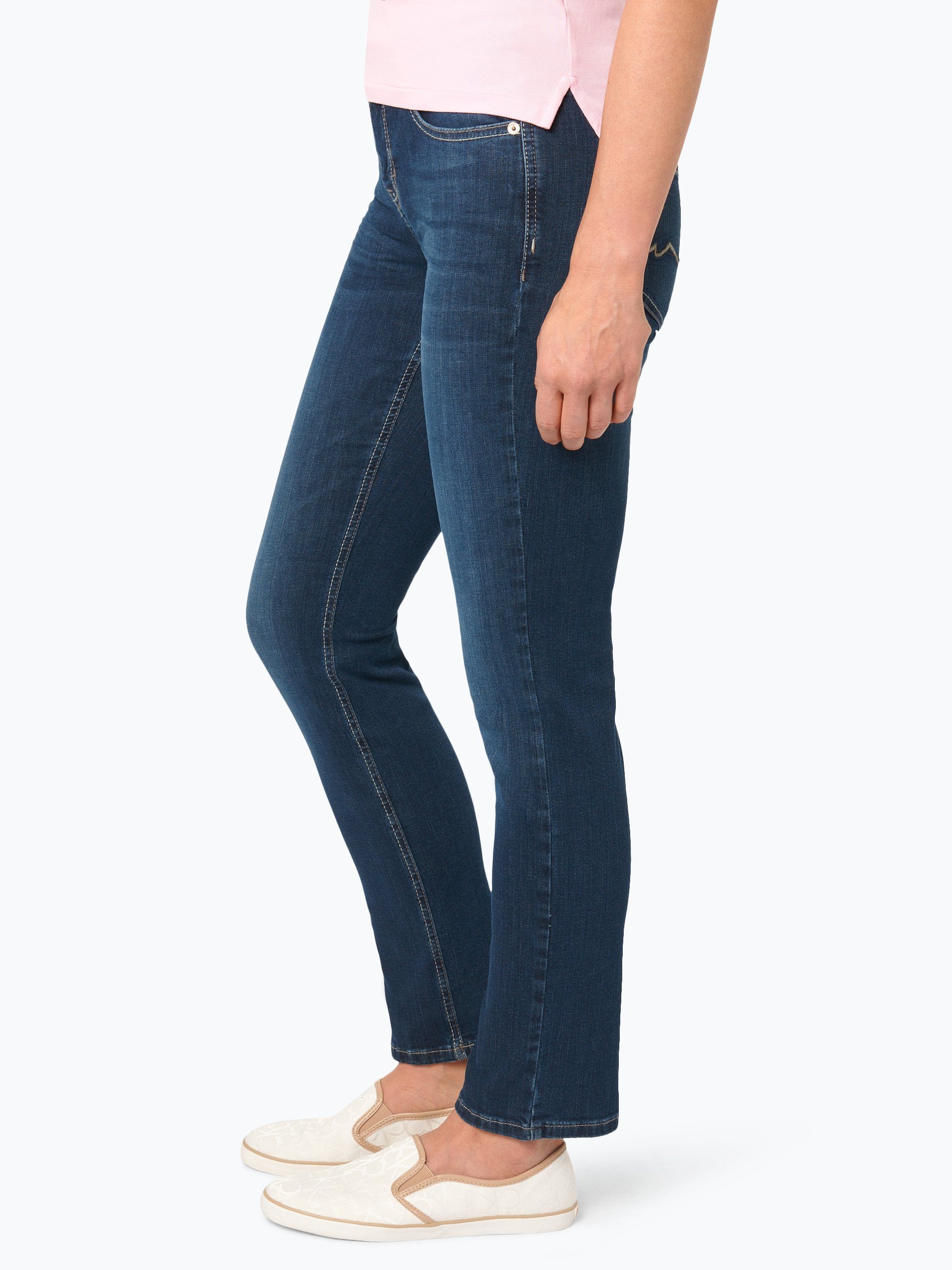 blue Slim-fit-Jeans MAC stone