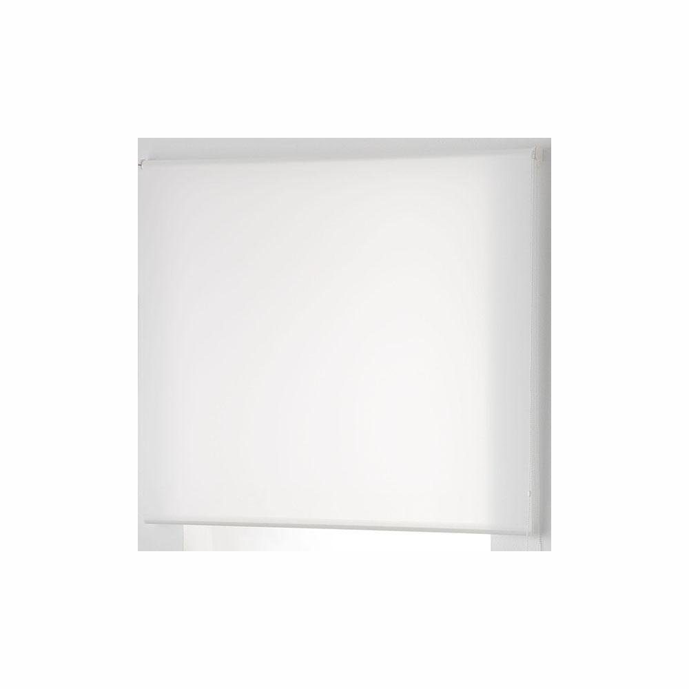 Gardine 100 x 175 cm Lichtdurchlässige Naturals Jalousie Weiß, Naturals