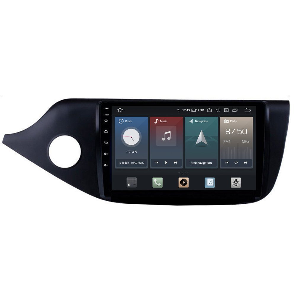 TAFFIO Für Kia Ceed 12-17 9" Touchscreen Android Autoradio GPS CarPlay Einbau-Navigationsgerät