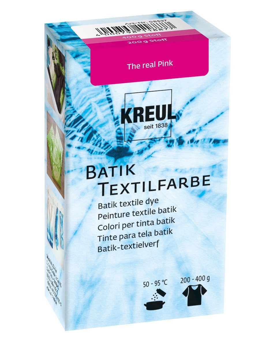 Kreul Textilfarbe Kreul Batik-Textilfarbe the real pink 70 g