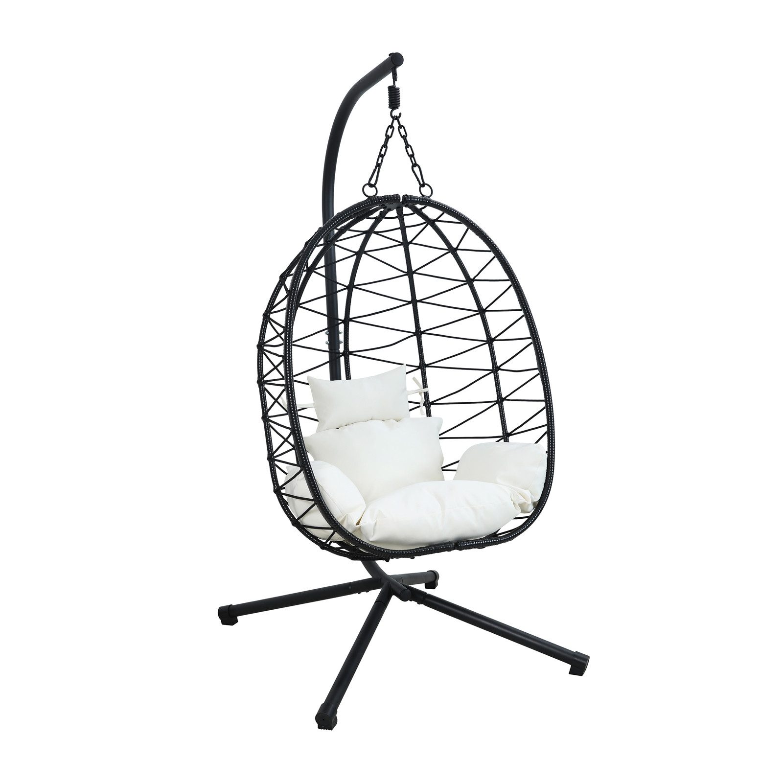 HTI-Living Hängesessel Hängesessel Lorica (Stück, 1-St., 1 Hängesessel), Schaukelsessel mit Gestell