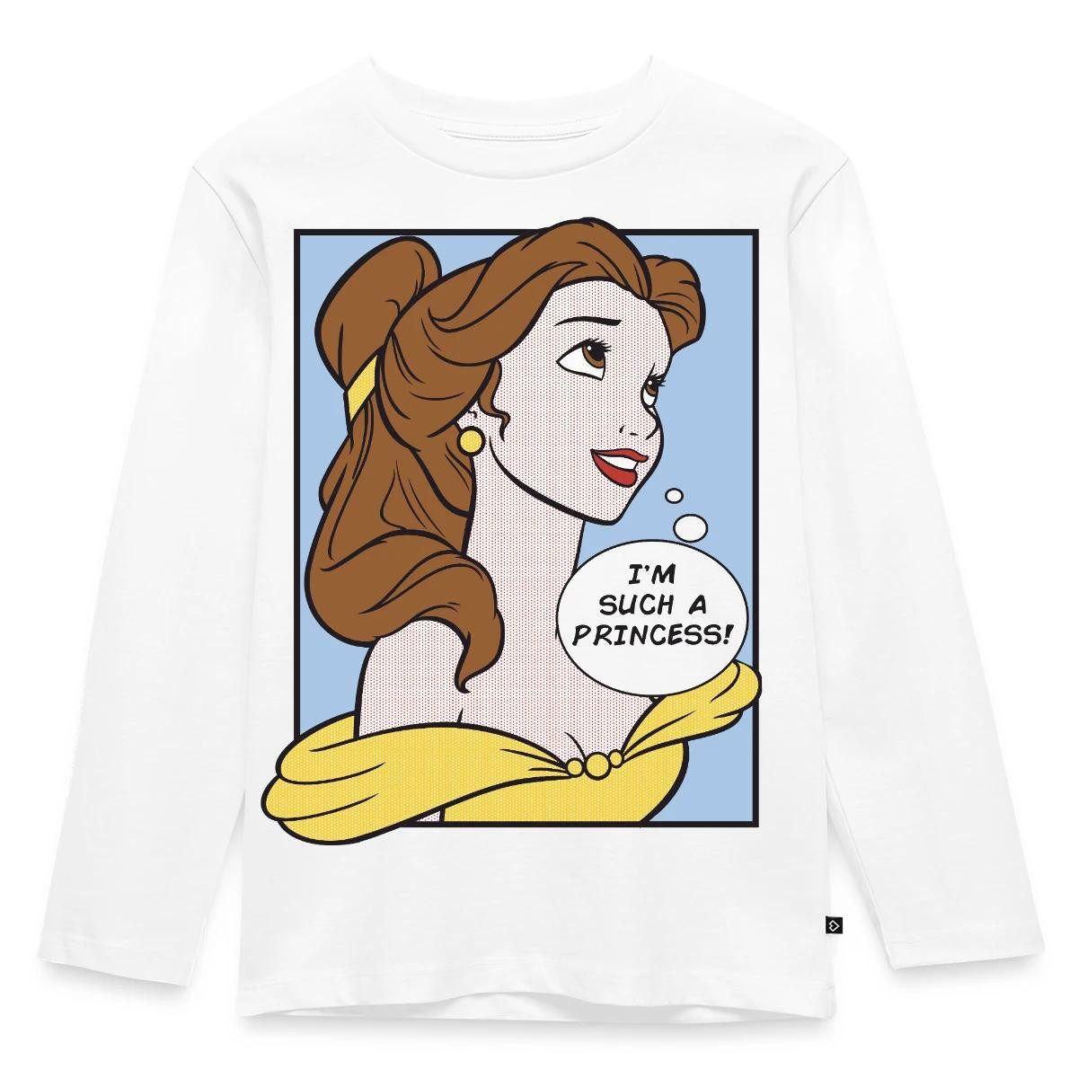 Spreadshirt T-Shirt Belle I'm Such A Princess Kinder Premium Langarmshirt (1-tlg)