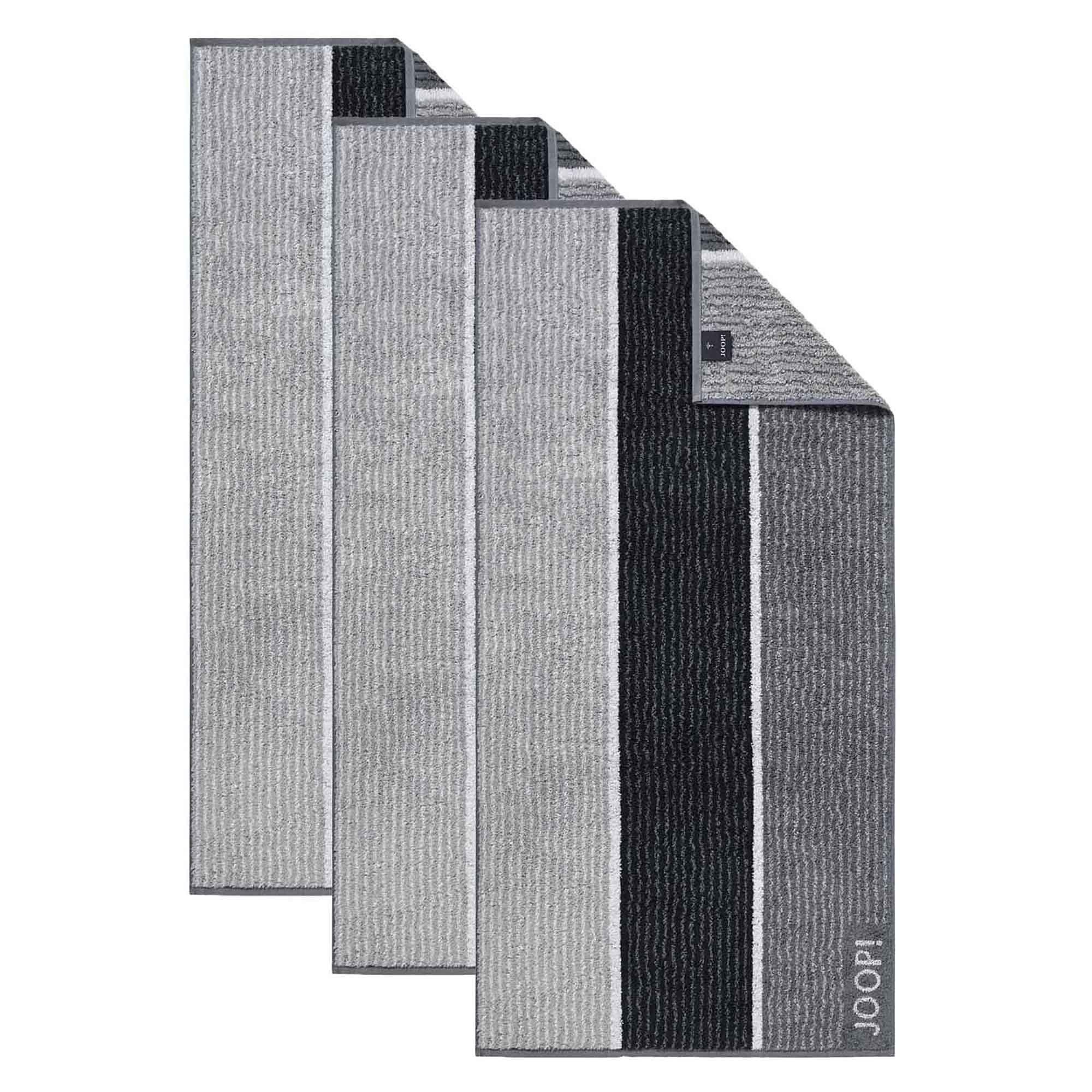 JOOP! Handtuch Unisex Handtuch 3er Pack Baumwolle, Frottier (Packung, 3-St)