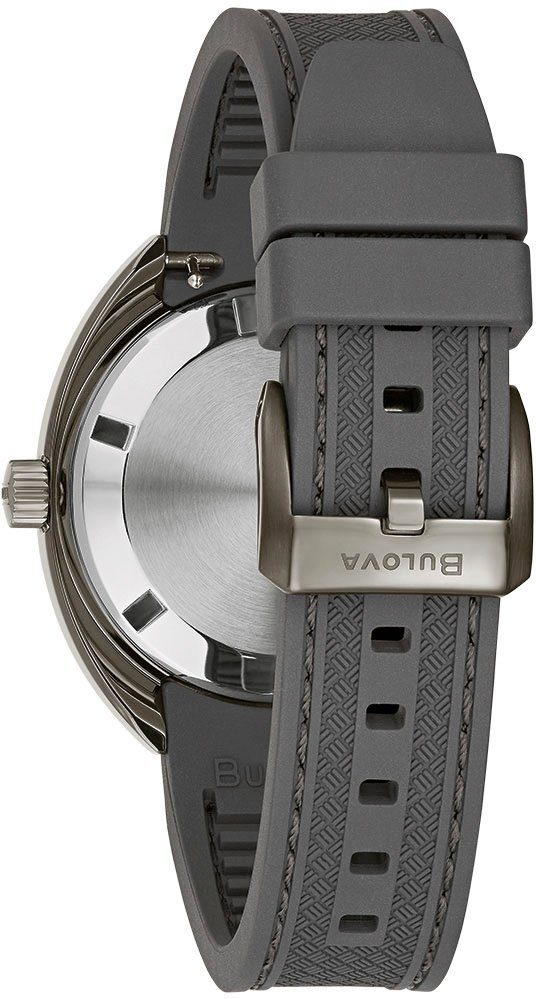 Bulova Automatikuhr Oceanographer GMT 98B407, Armbanduhr, Herrenuhr, bis 20 bar wasserdicht, Saphirglas
